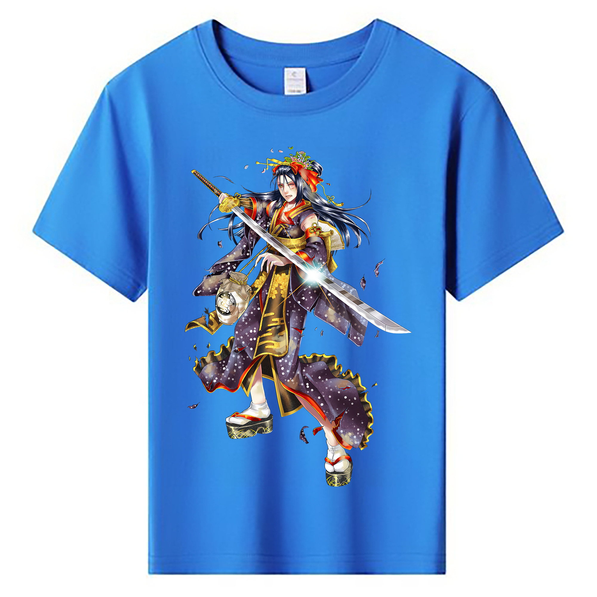 （画像用） 刀剣乱舞 Touken Ranbu 綿100％キッズTシャツ（フロントプリント）